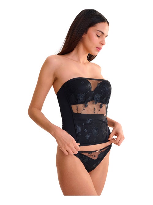 Bustier balconnet préformé multipositions passion - Kiabi Bustier balconnet préformé multipositions passion - Kiabi