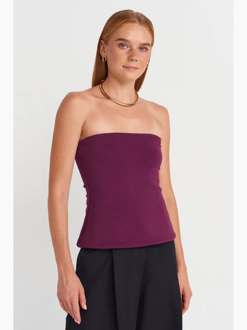 Bustier top aansluitend dilvin - Kiabi Bustier top aansluitend dilvin - Kiabi