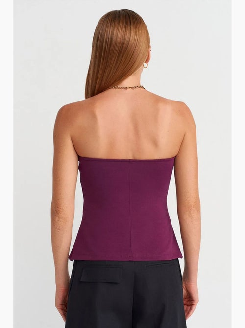 Bustier top aansluitend dilvin - Kiabi Bustier top aansluitend dilvin - Kiabi