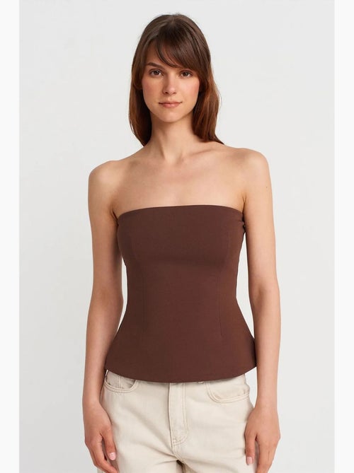 Bustier top aansluitend dilvin - Kiabi Bustier top aansluitend dilvin - Kiabi