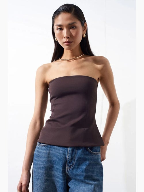 Bustier top aansluitend dilvin - Kiabi