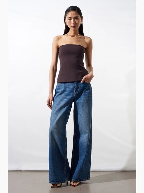Bustier top aansluitend dilvin - Kiabi