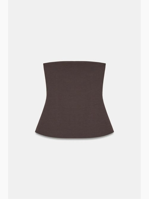 Bustier top aansluitend dilvin - Kiabi