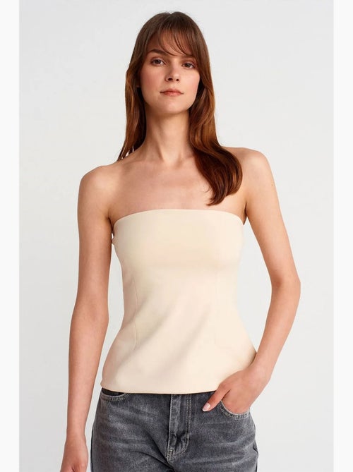Bustier top aansluitend dilvin - Kiabi