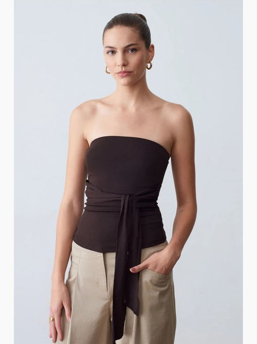 Bustier top aansluitend dilvin - Kiabi