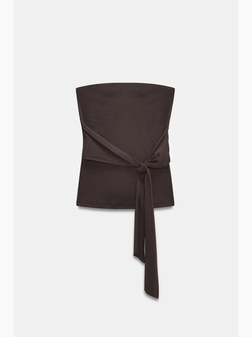 Bustier top aansluitend dilvin - Kiabi