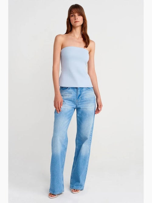 Bustier top aansluitend dilvin - Kiabi Bustier top aansluitend dilvin - Kiabi