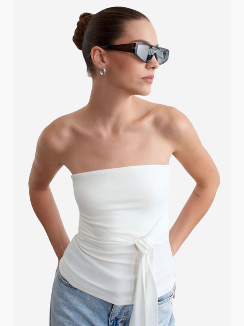 Bustier top aansluitend dilvin - Kiabi