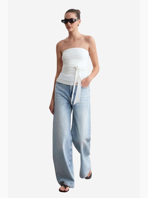 Bustier top aansluitend dilvin - Kiabi