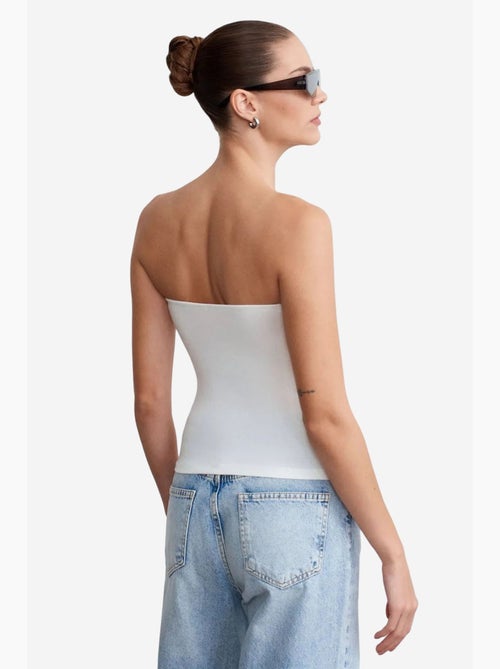Bustier top aansluitend dilvin - Kiabi