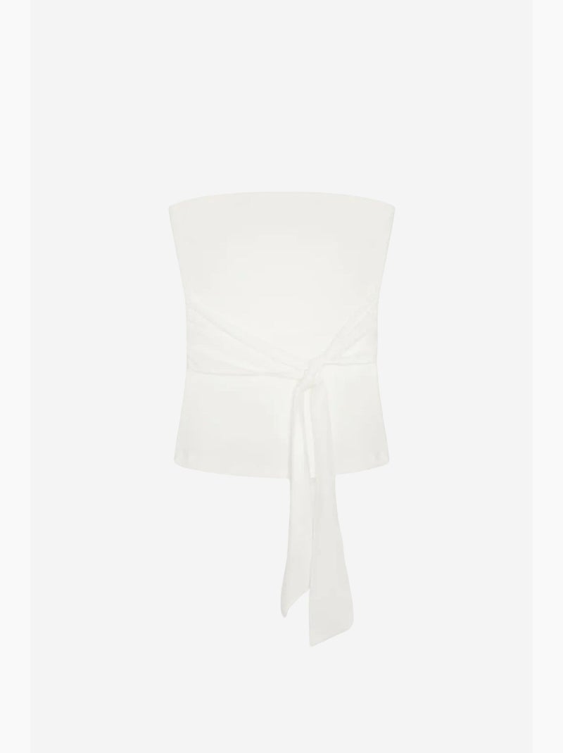 Bustier top aansluitend dilvin Ivoor - Kiabi