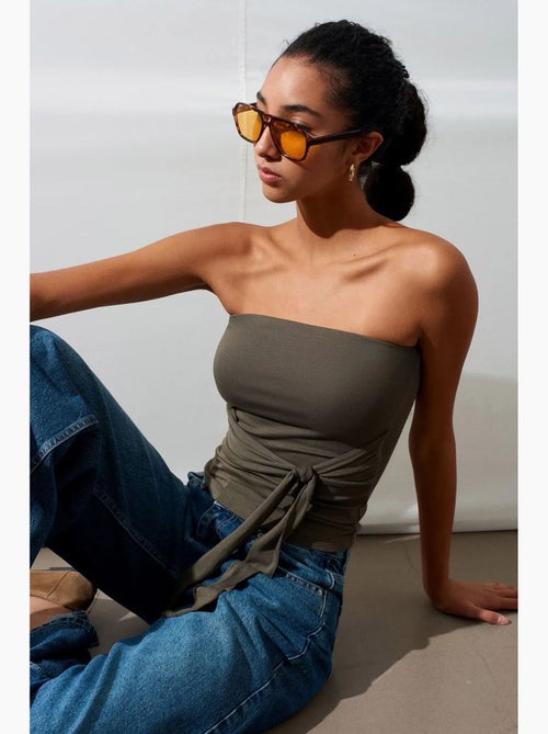 Bustier top aansluitend dilvin - Kiabi Bustier top aansluitend dilvin - Kiabi