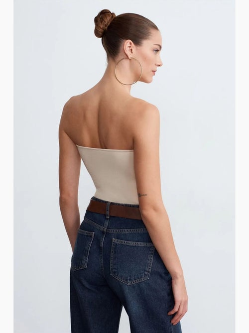 Bustier top aansluitend dilvin - Kiabi