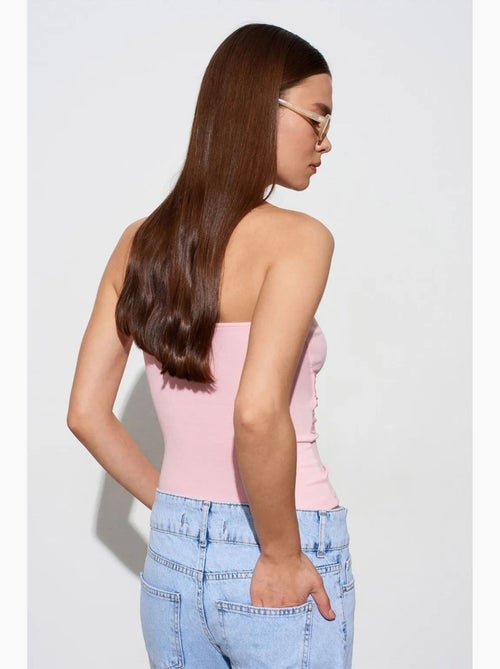 Bustier top aansluitend dilvin - Kiabi