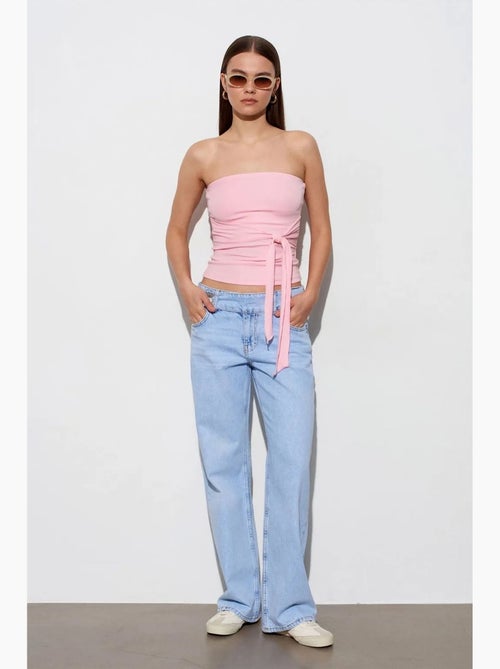 Bustier top aansluitend dilvin - Kiabi