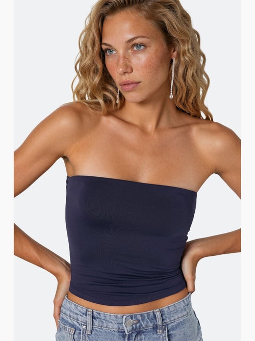 Bustier top kort busem - Kiabi