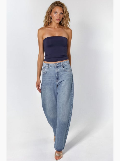 Bustier top kort busem - Kiabi