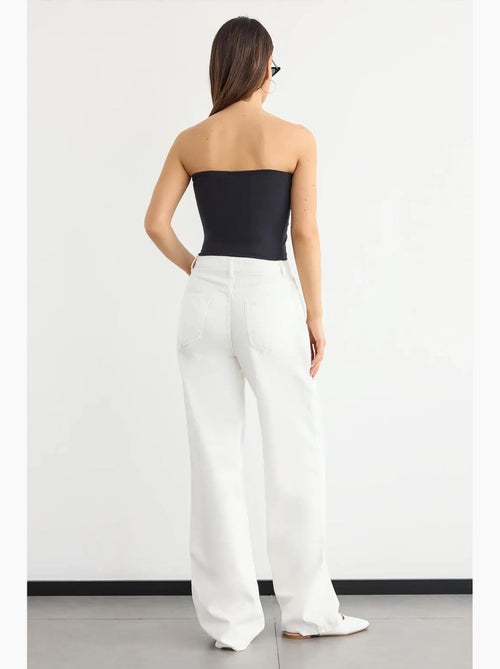 Bustier top kort hiccup - Kiabi Bustier top kort hiccup - Kiabi