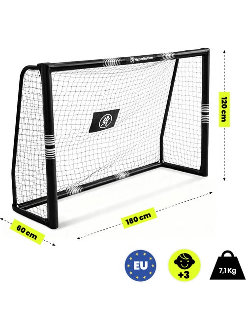 But de football HyperMotion 180 x 120 cm - Cage avec Filet et Ancrages - Kiabi But de football HyperMotion 180 x 120 cm - Cage avec Filet et Ancrages - Kiabi