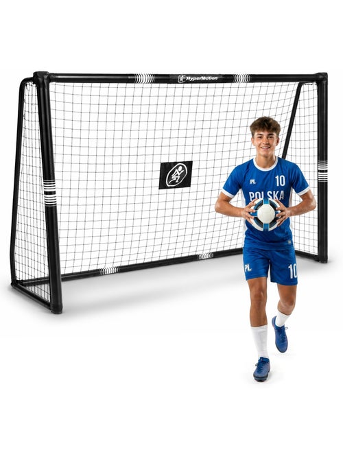But de Football HyperMotion 240 x 160 cm - Cage avec Filet et Ancrages - Kiabi But de Football HyperMotion 240 x 160 cm - Cage avec Filet et Ancrages - Kiabi