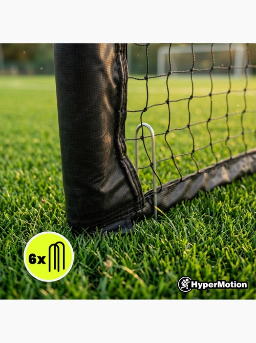 But de Football HyperMotion 240 x 160 cm - Cage avec Filet et Ancrages - Kiabi But de Football HyperMotion 240 x 160 cm - Cage avec Filet et Ancrages - Kiabi