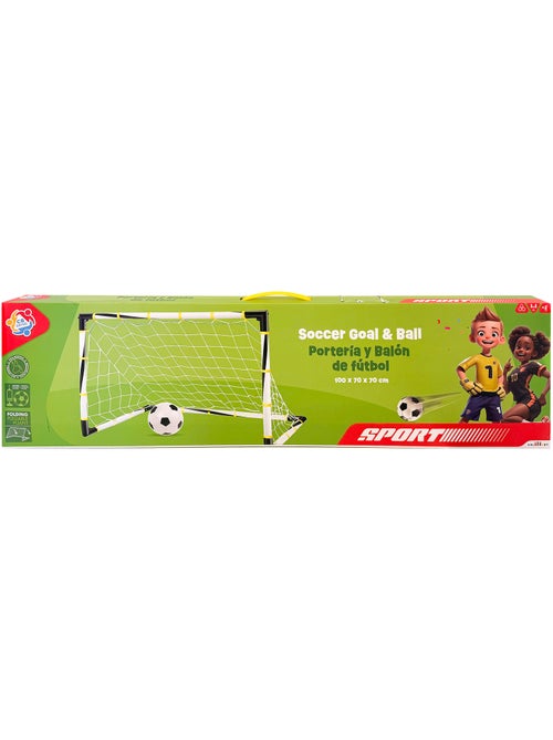 But de football pliable avec ballon et gonfleur cb toys - Kiabi