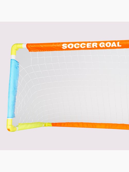 But de football pour enfants avec ballon, gonfleur et piquets fun area! - Kiabi