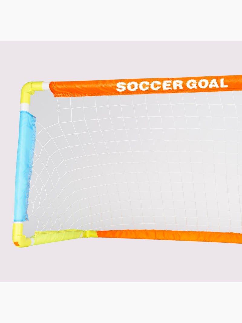 But de football pour enfants avec ballon, gonfleur et piquets fun area! N/A - Kiabi
