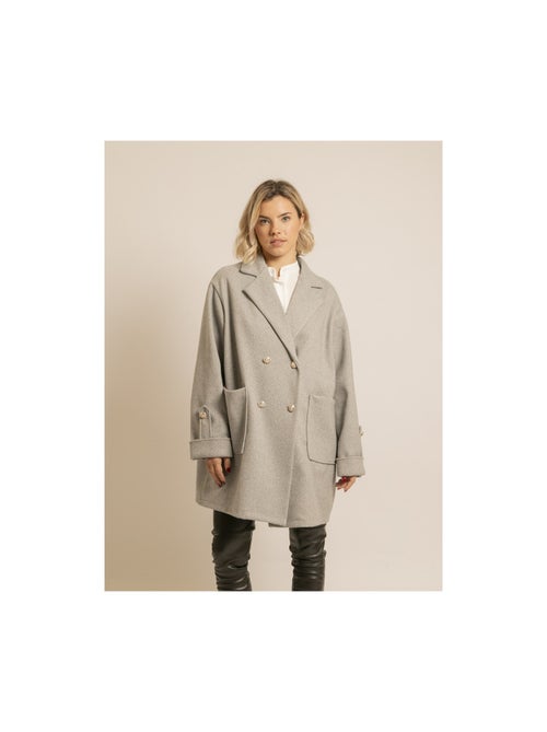 Caban oversize ubliaza - Kiabi Caban oversize ubliaza - Kiabi