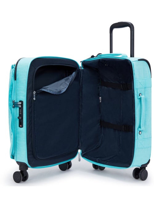 Cabinekoffer 4 Wieltjes Kipling Spontaneous S Deepest Aqua 53 cm - Cadenas TSA geïntegreerd - Kiabi Cabinekoffer 4 Wieltjes Kipling Spontaneous S Deepest Aqua 53 cm - Cadenas TSA geïntegreerd - Kiabi
