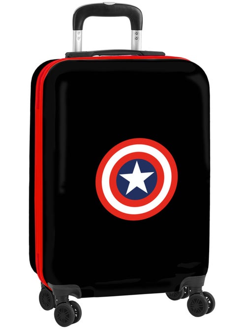 Cabinekoffer behuizing stevig motief bouclier Captain America Avengers - Kiabi