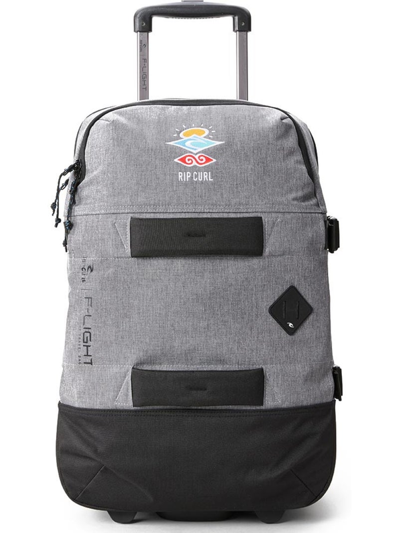 Cabinekoffer soepel met wieltjes Rip Curl F-Light Transit 50 L Grijs - Kiabi