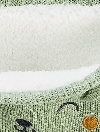 Cache cou enfant en tricot boavista