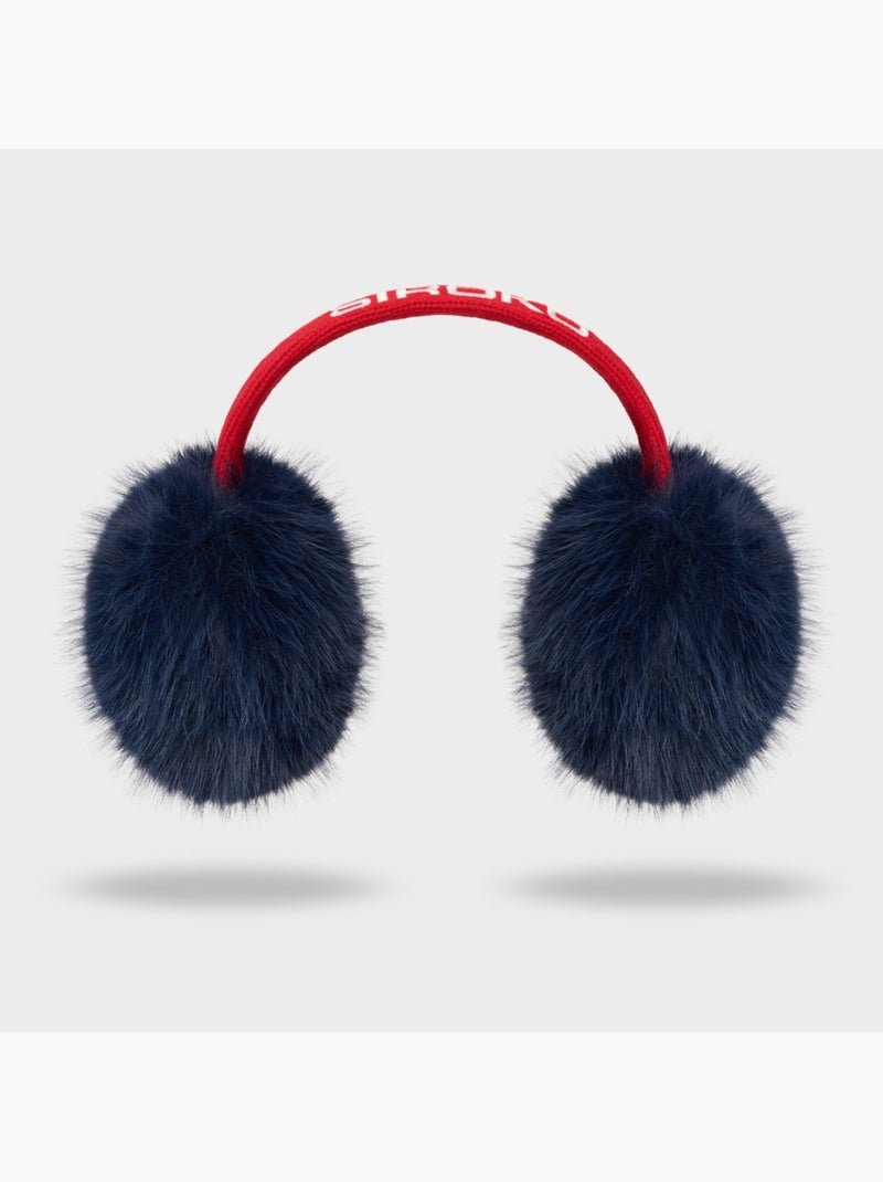 Cache-oreilles de ski rétro en fausse fourrure homme et femme montchat Bleu - Kiabi