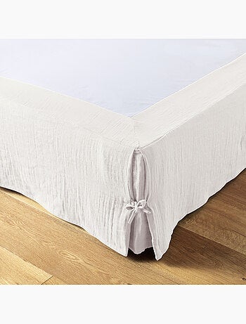 Cache-sommier – double gaze de coton 125 g/m² – gaïa