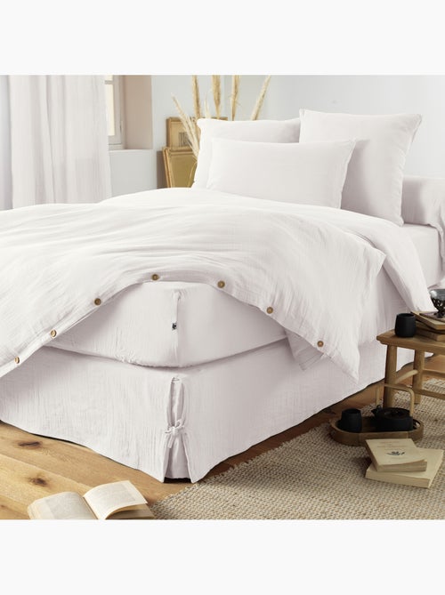 Cache-sommier – double gaze de coton 125 g/m² – gaïa - Kiabi