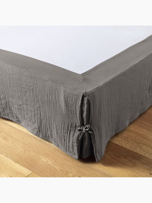Cache-sommier – double gaze de coton 125 g/m² – gaïa - Kiabi Cache-sommier – double gaze de coton 125 g/m² – gaïa - Kiabi