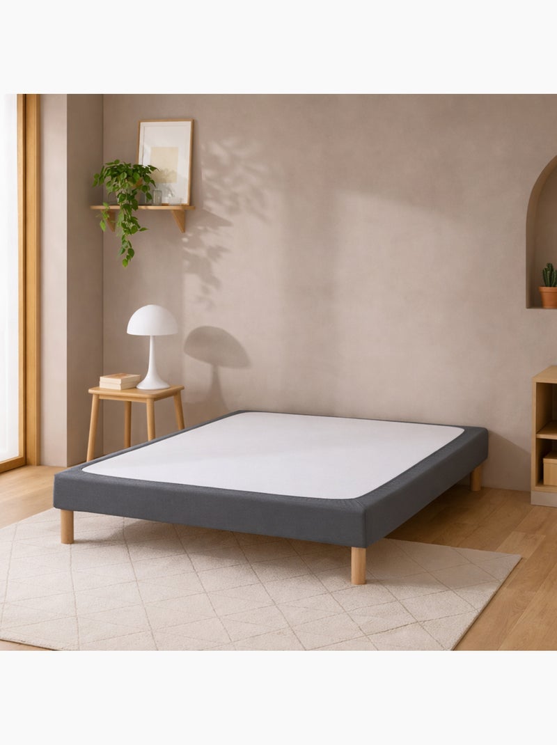 Cache sommier jersey coton extensible Gris - Kiabi