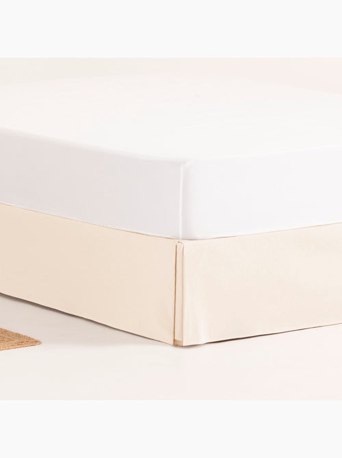 Cache-sommier, jupe de lit protectrice. Housse de sommier unie - Gamusi. - Kiabi Cache-sommier, jupe de lit protectrice. Housse de sommier unie - Gamusi. - Kiabi
