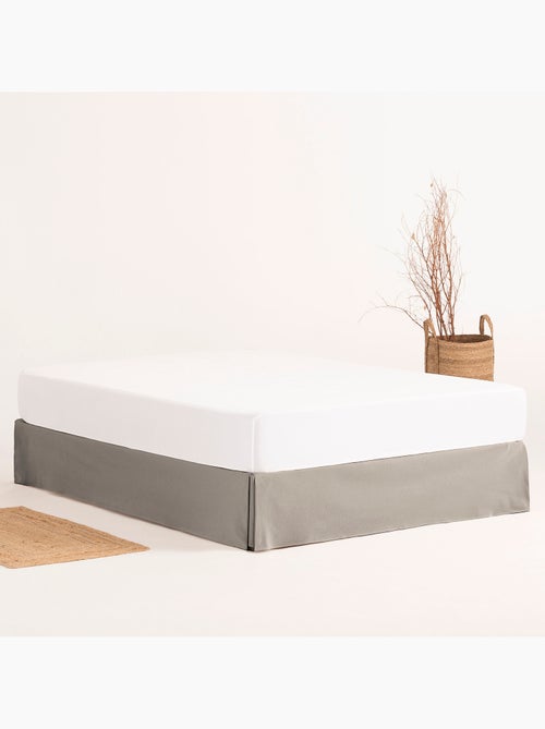 Cache-sommier, jupe de lit protectrice. Housse de sommier unie - Gamusi. - Kiabi Cache-sommier, jupe de lit protectrice. Housse de sommier unie - Gamusi. - Kiabi