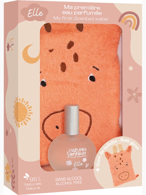 Cadeauset babyparfum meisje 50 ml alcoholvrij met washandje - Kiabi Cadeauset babyparfum meisje 50 ml alcoholvrij met washandje - Kiabi