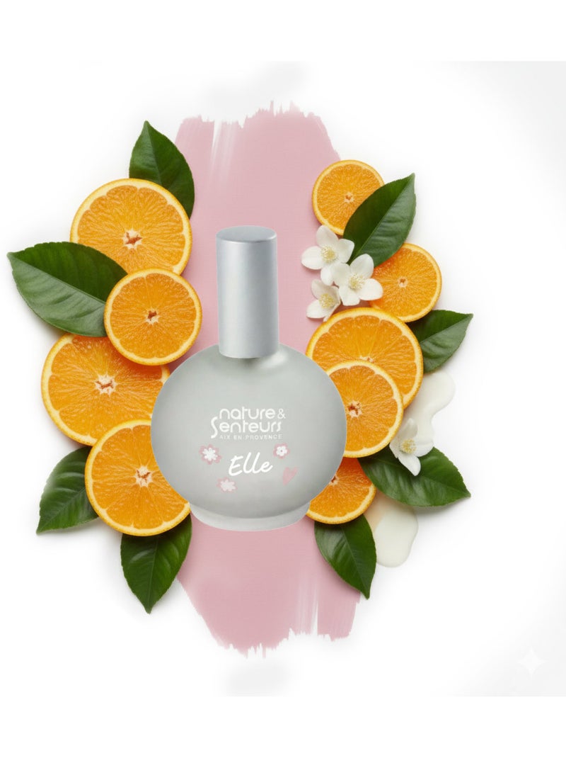 Cadeauset babyparfum meisje 50 ml alcoholvrij met washandje Roze - Kiabi
