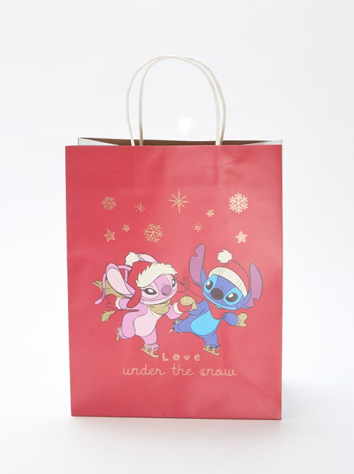 Cadeautasje in kerstthema 'Disney' - ca. 32x24x13 cm - Kiabi