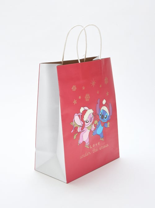 Cadeautasje in kerstthema 'Disney' - ca. 32x24x13 cm - Kiabi