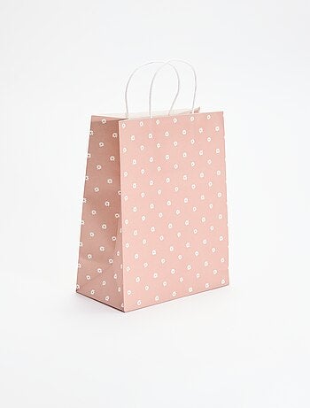 Cadeautasje met hartjesprint