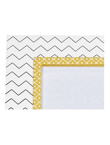 Cadre photo chevrons en mdf - sauthon