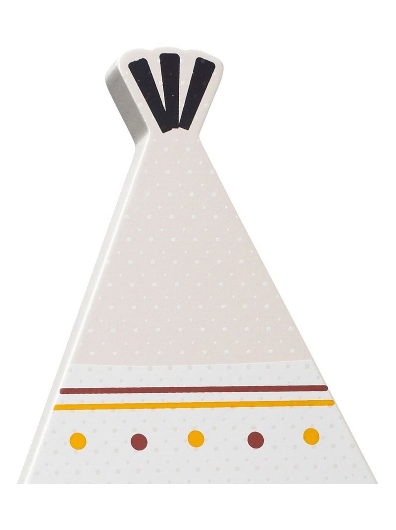 Cadre photo tipi en bois - sauthon Beige - Kiabi