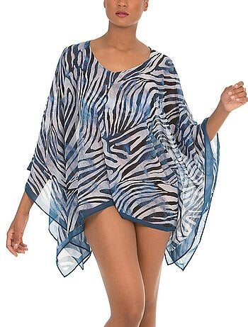 Caftan de plage cebras