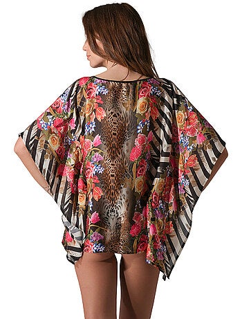 Caftan de plage feline