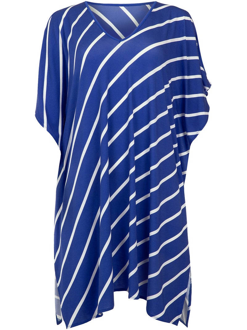 Caftan de plage rhodes Bleu - Kiabi